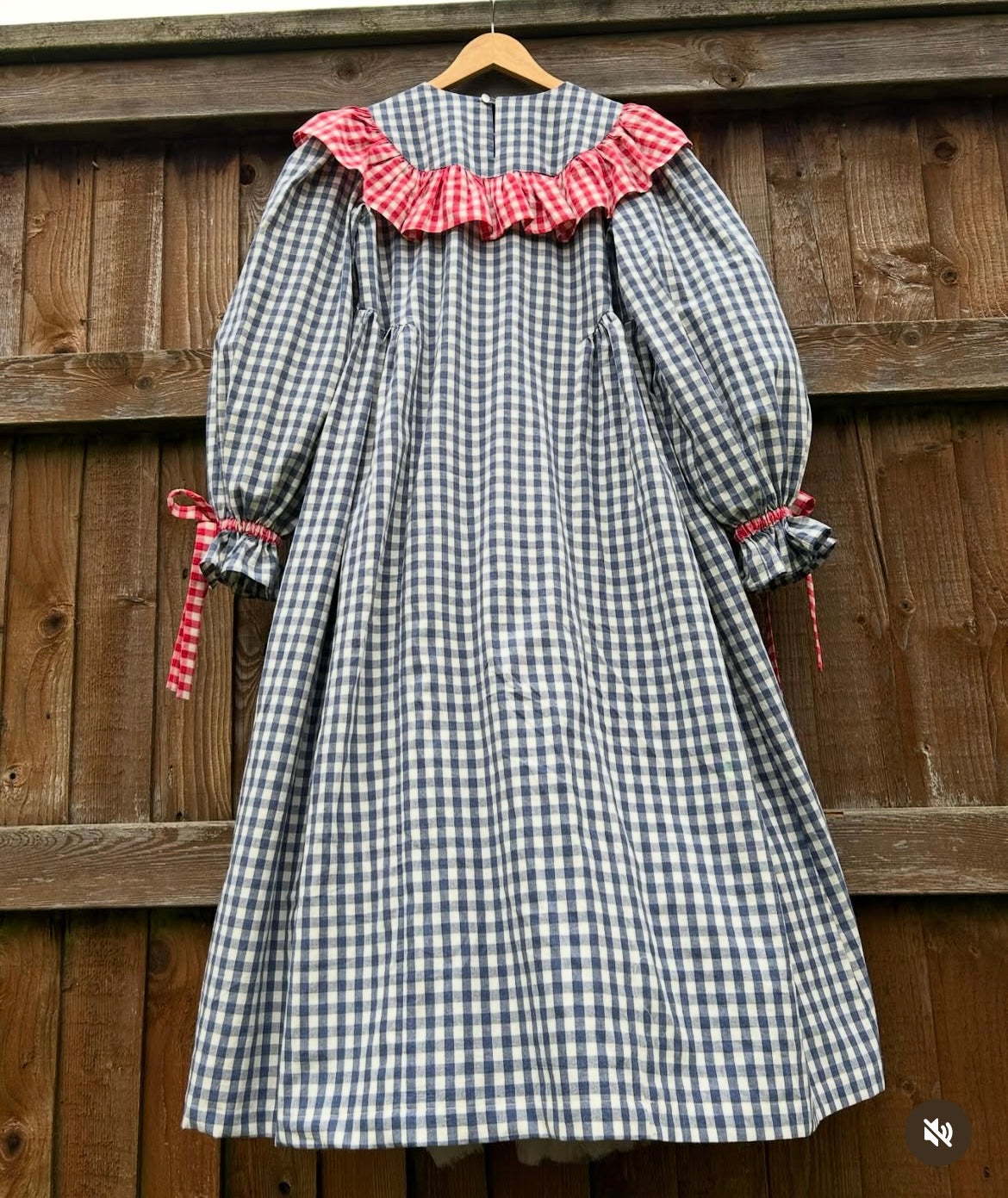 The gingham Polly dress SIZE 10-14