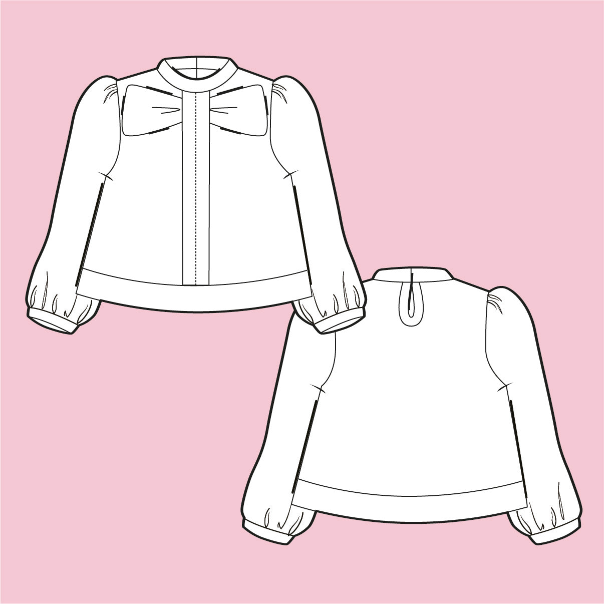 The Billie bow jacket