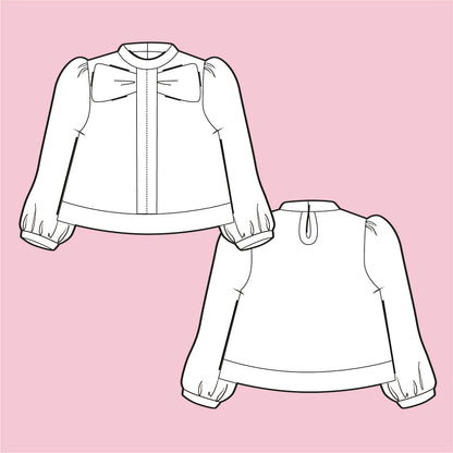 The Billie bow jacket