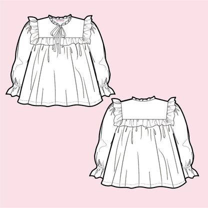 The Frilly Millie blouse