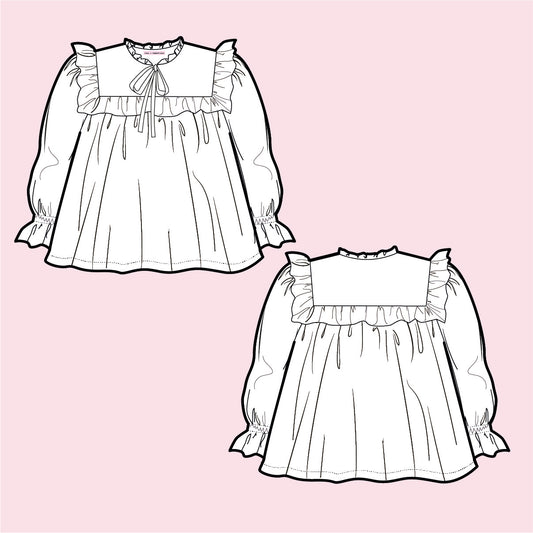 The Frilly Millie blouse