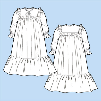 The Frilly Millie Maxi dress