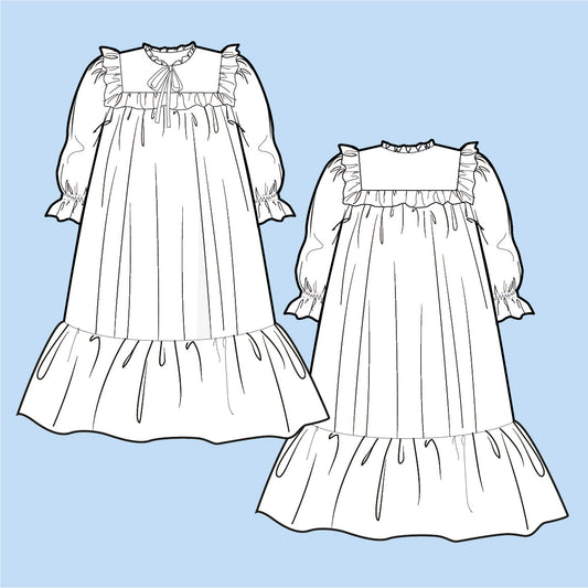 The Frilly Millie Maxi dress