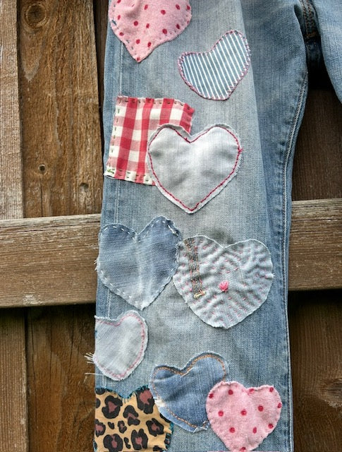 Applique jeans SIZE 10-14