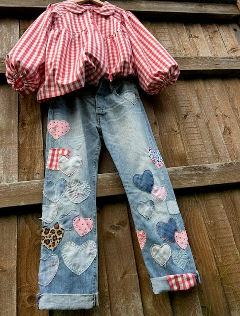 Applique jeans SIZE 10-14