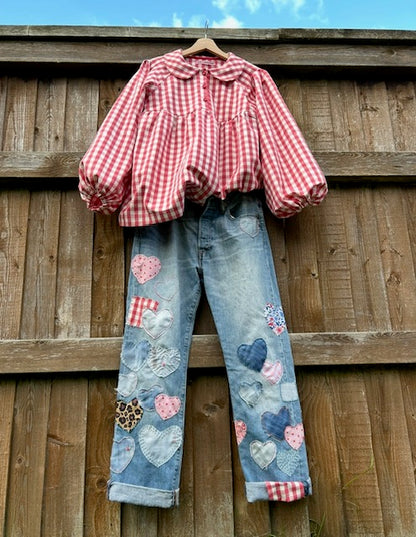 Applique jeans SIZE 10-14