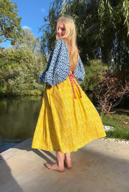 70s style Sandie Dress SIZE 10/12