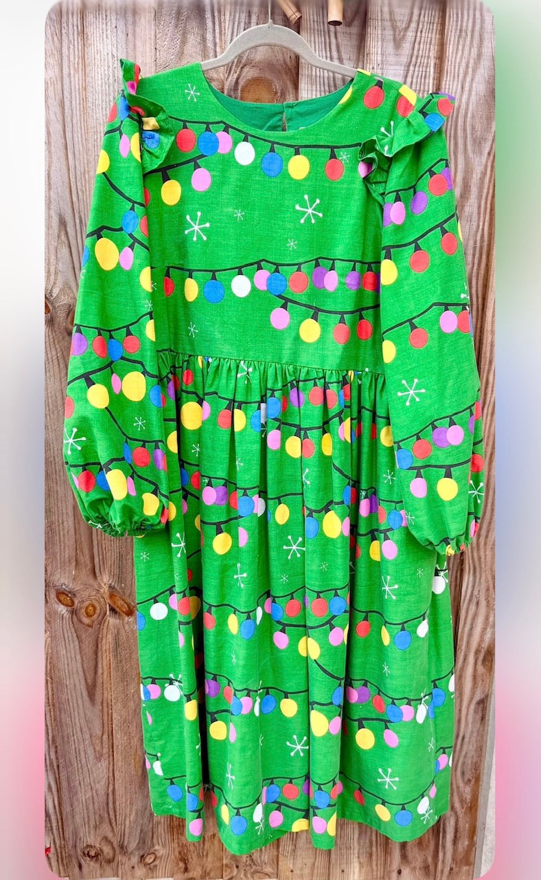 Jessie Christmas lights dress SIZE 16