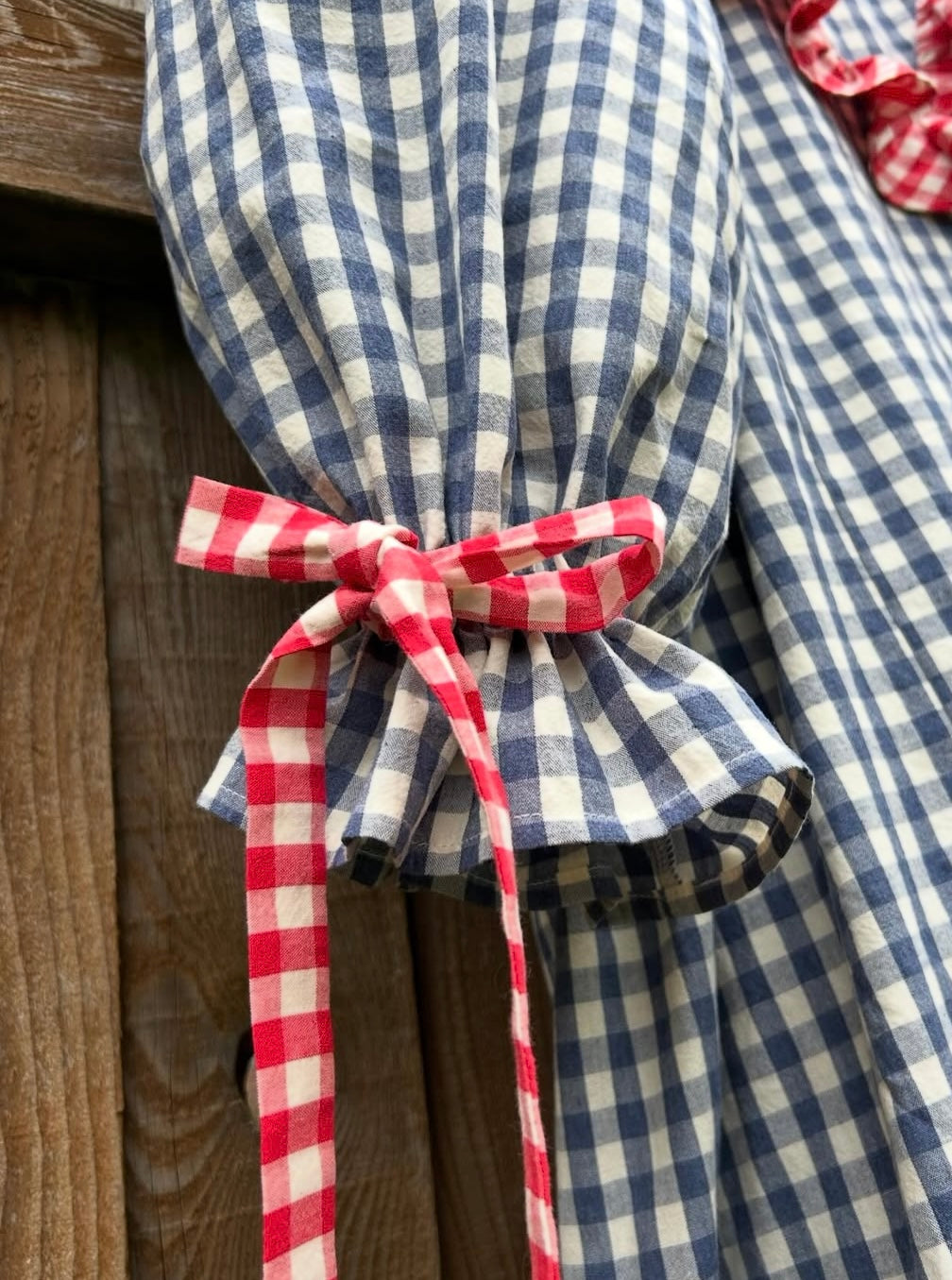 The gingham Polly dress SIZE 10-14