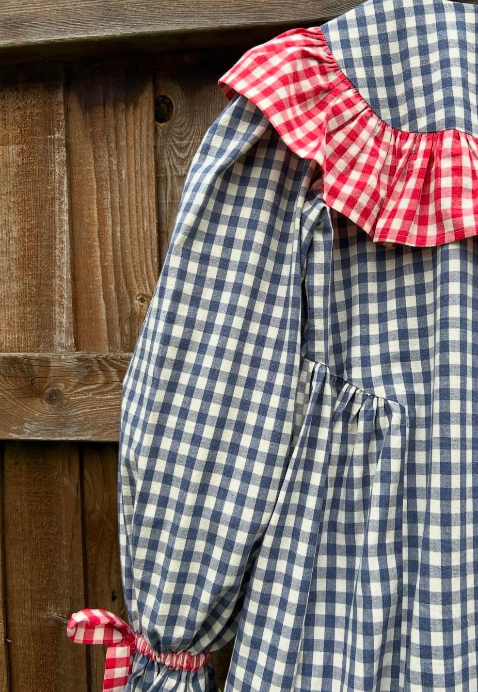 The gingham Polly dress SIZE 10-14