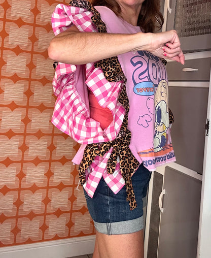 Peanuts Frilled Tabard top SIZE 14/16/18/20