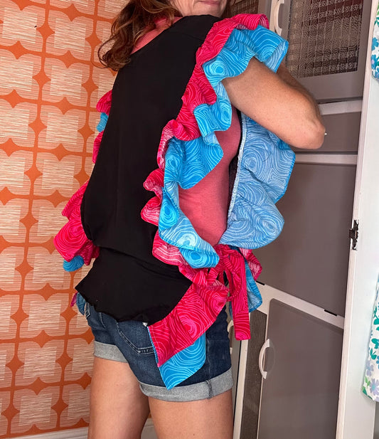 My Little Pony Frilled Tabard top SIZE 14/16/18/20
