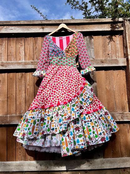Ronnie wrap food dress - Size 12/14