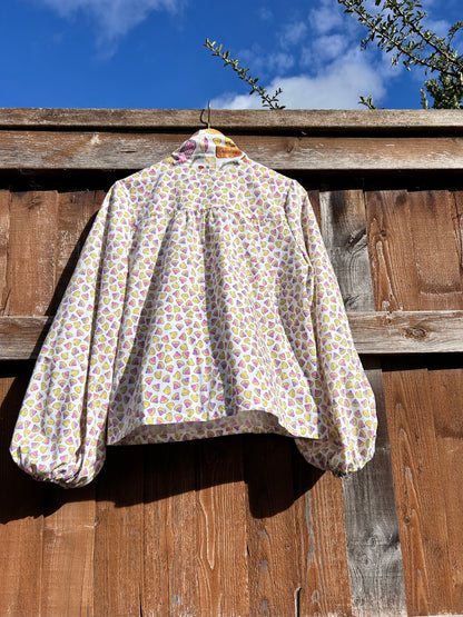 Belinda blow biscuit blouse - Size 10/12/14