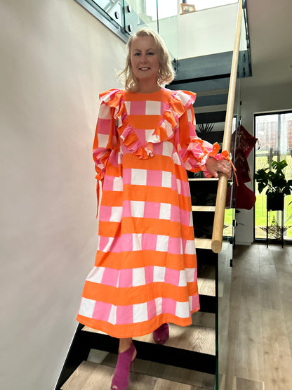 The check Polly dress SIZE 10-14