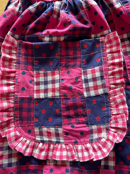 The patchwork Winnie pinny dress Size 12/14