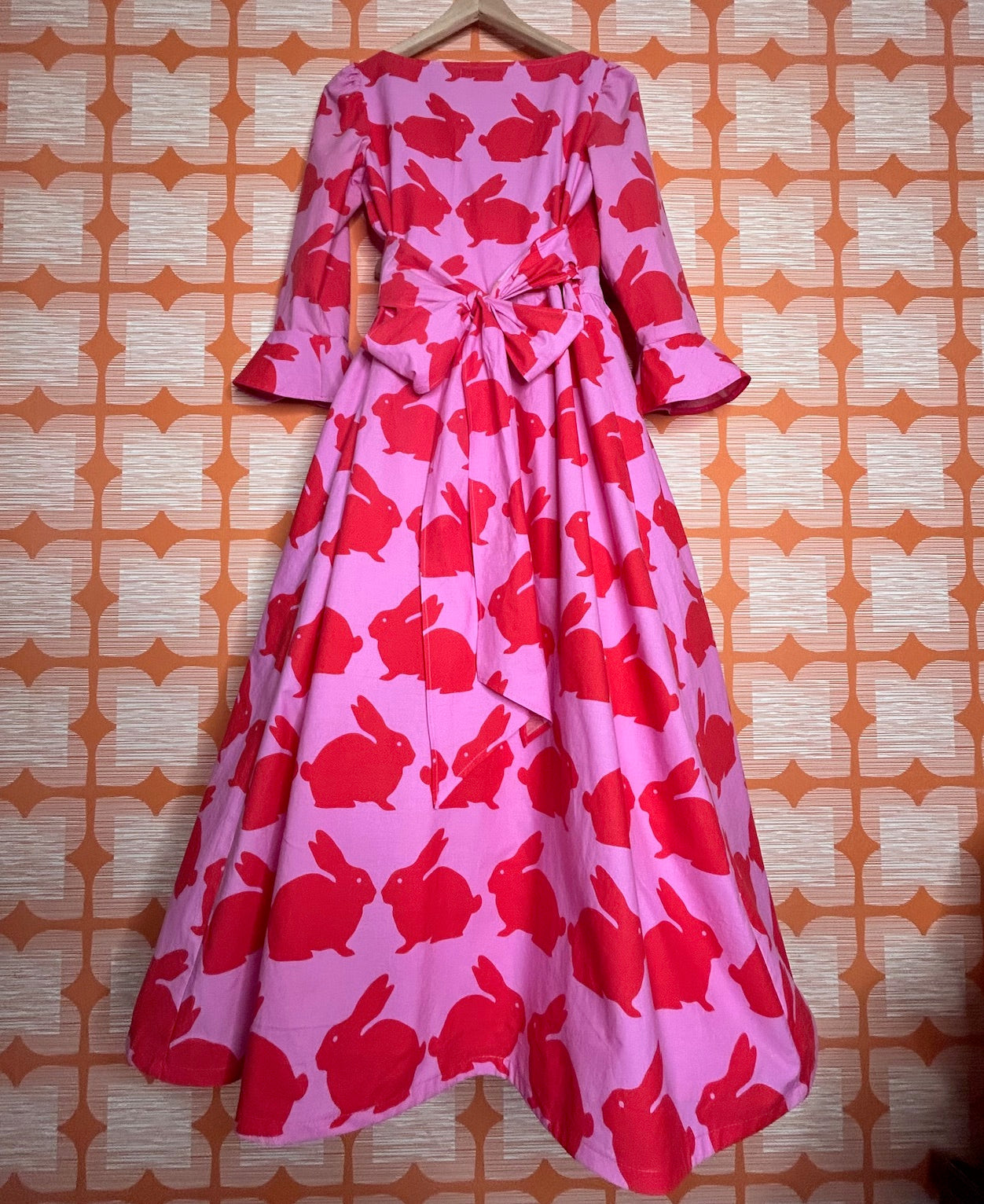 The Ronnie Wrap dress  - red rabbits