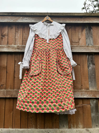 The Radish Winnie pinafore dress Size 10/12/14