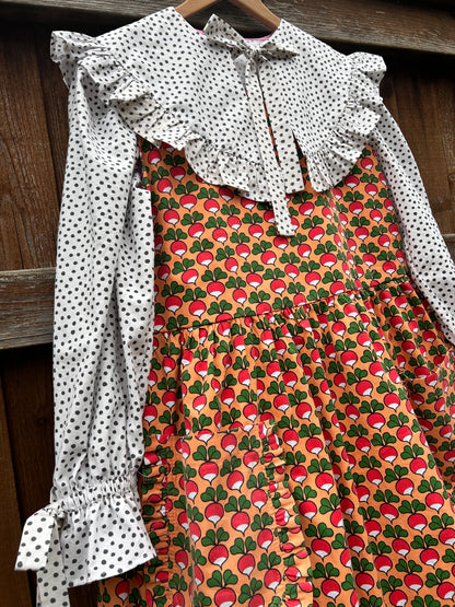 The Radish Winnie pinafore dress Size 10/12/14