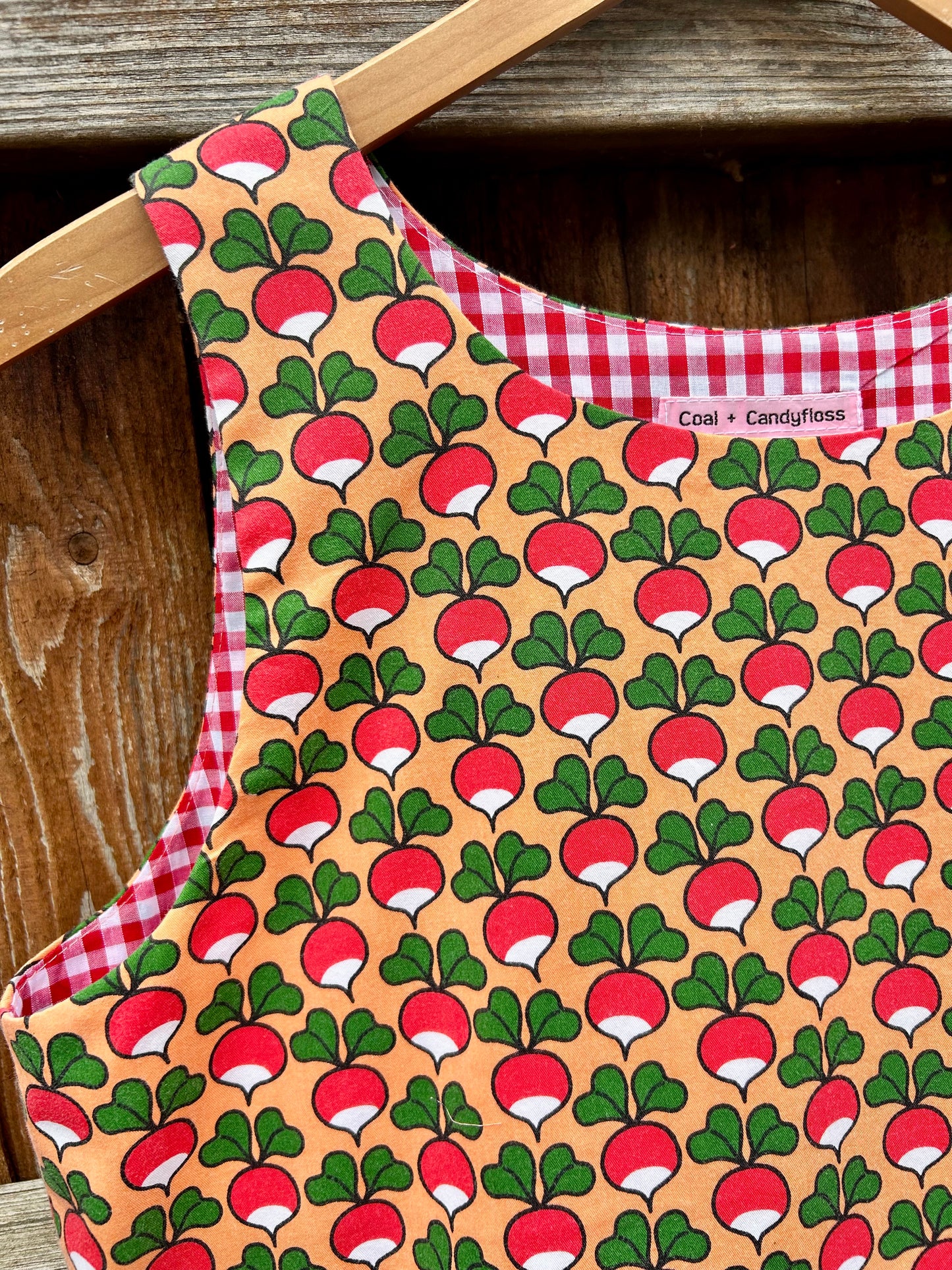 The Radish Winnie pinafore dress Size 10/12/14