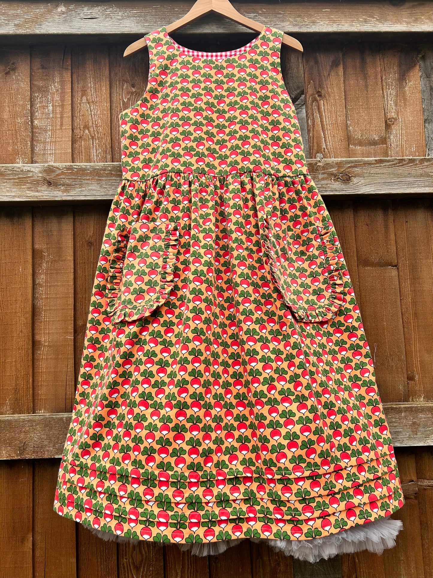 The Radish Winnie pinafore dress Size 10/12/14