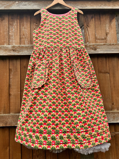 The Radish Winnie pinafore dress Size 10/12/14