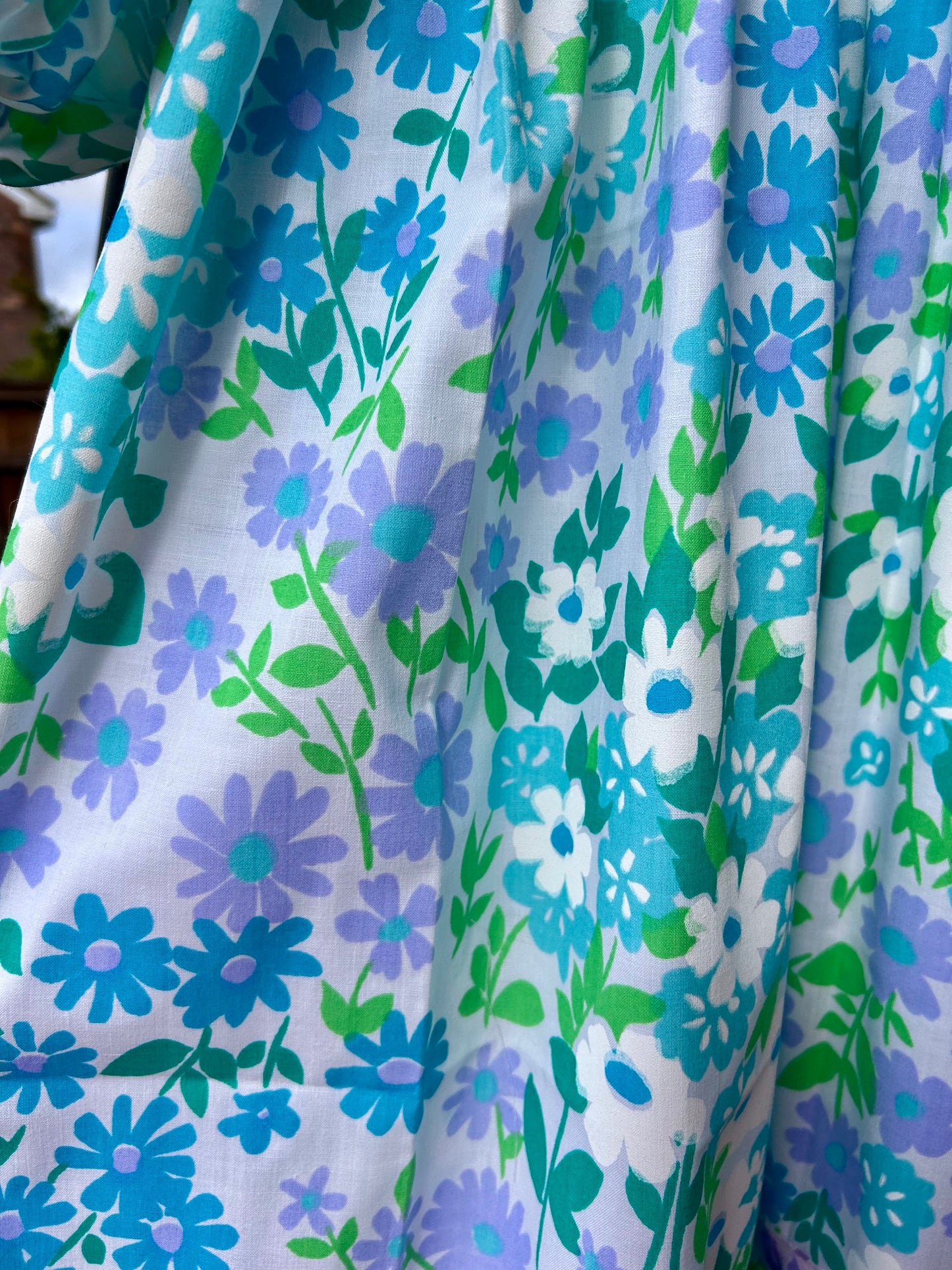vintage floral dress SIZE 10/12