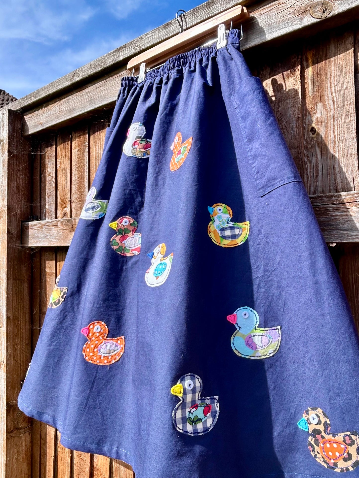 Duck applique Helena skirt set SIZE 10-14