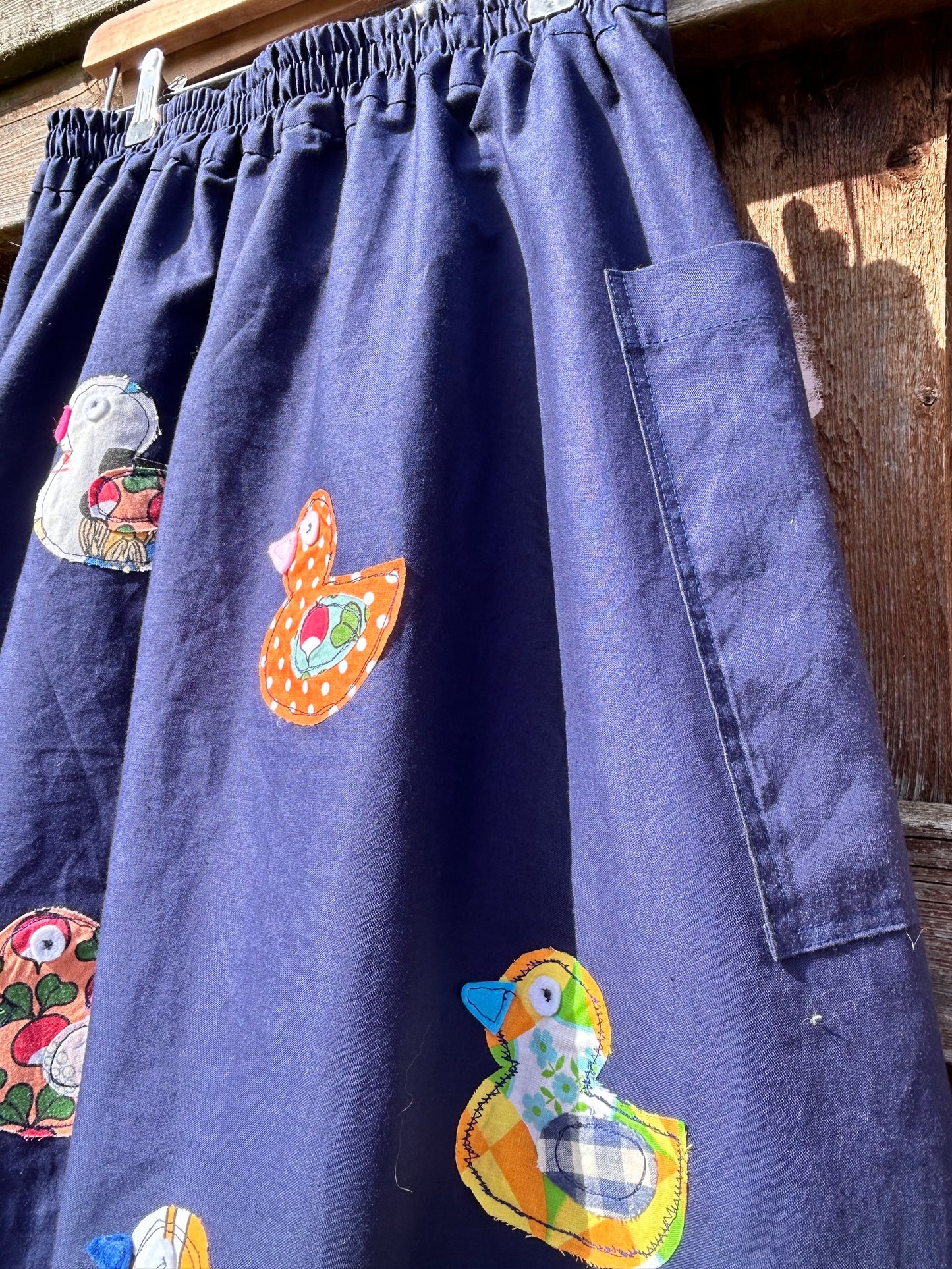 Duck applique Helena skirt set SIZE 10-14