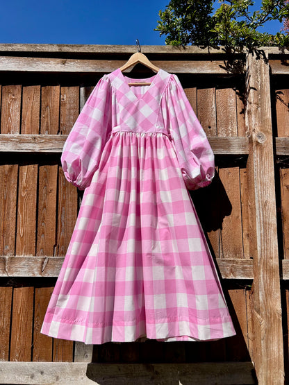 pink gingham Sandie dress SIZE 10
