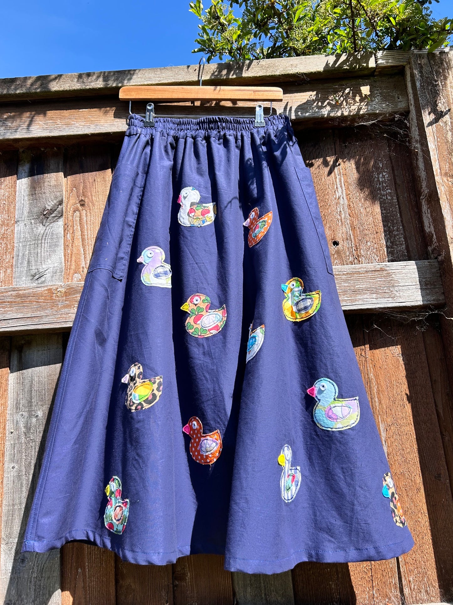 Duck applique Helena skirt set SIZE 10-14