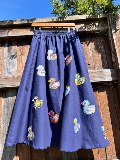 Duck applique Helena skirt set SIZE 10-14