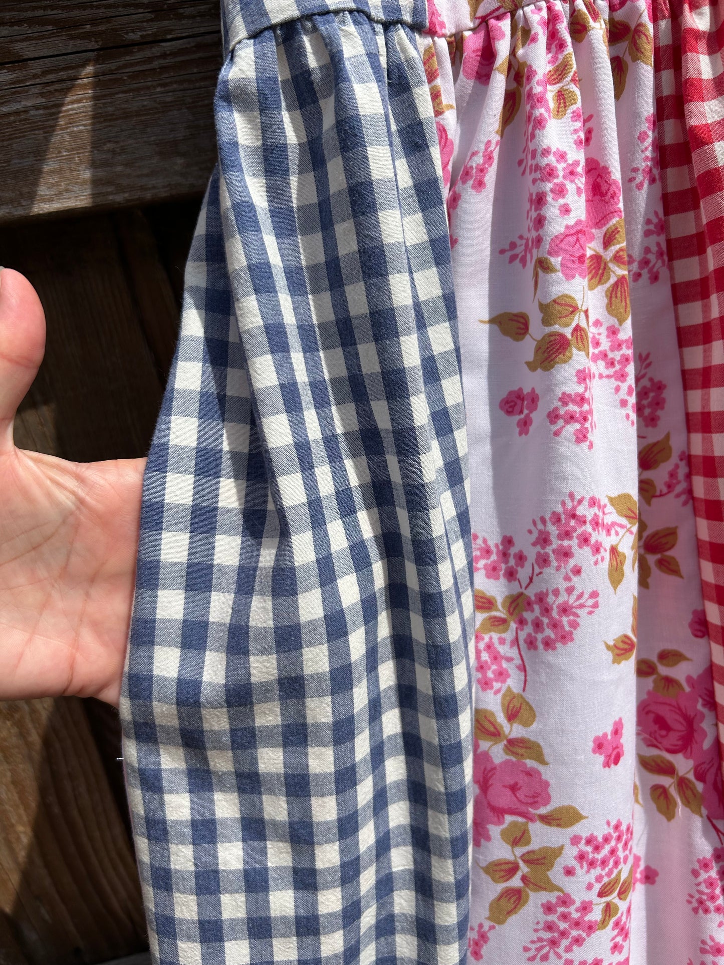 SUPER SALE Dolly fabric panel mix dress SIZE 14/16