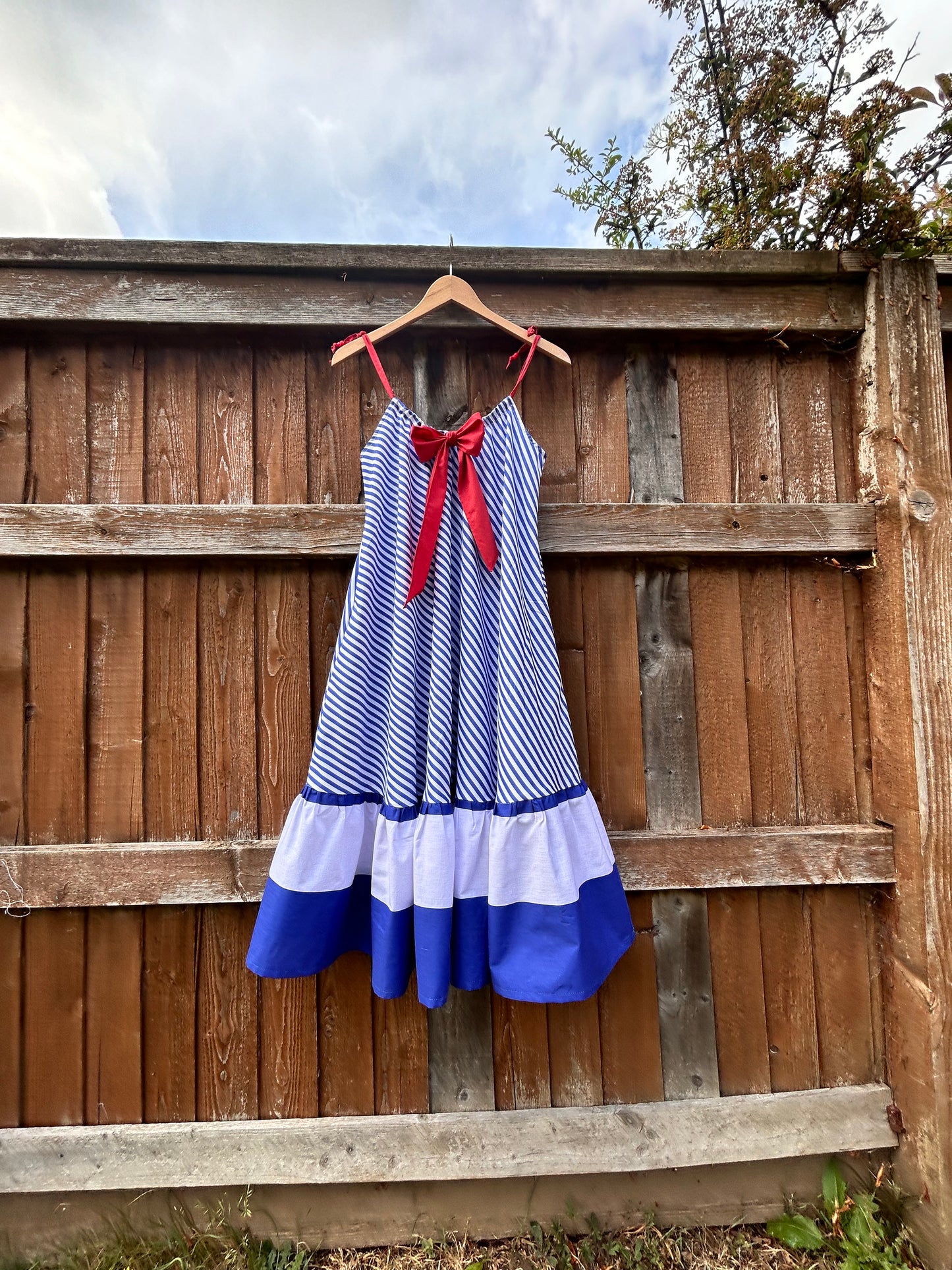 The DONNA Dress - NAUTICAL - Size 10/14