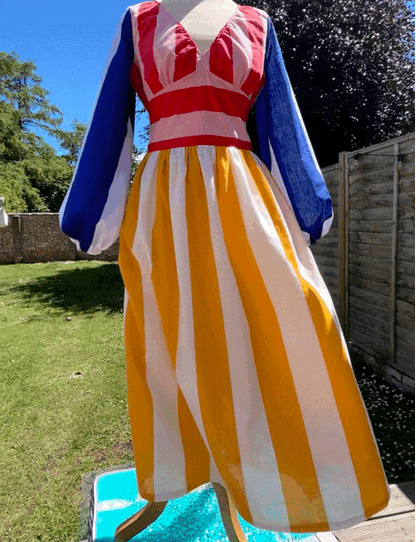MOLLY MIX STRIPE  dress SIZE 8-10