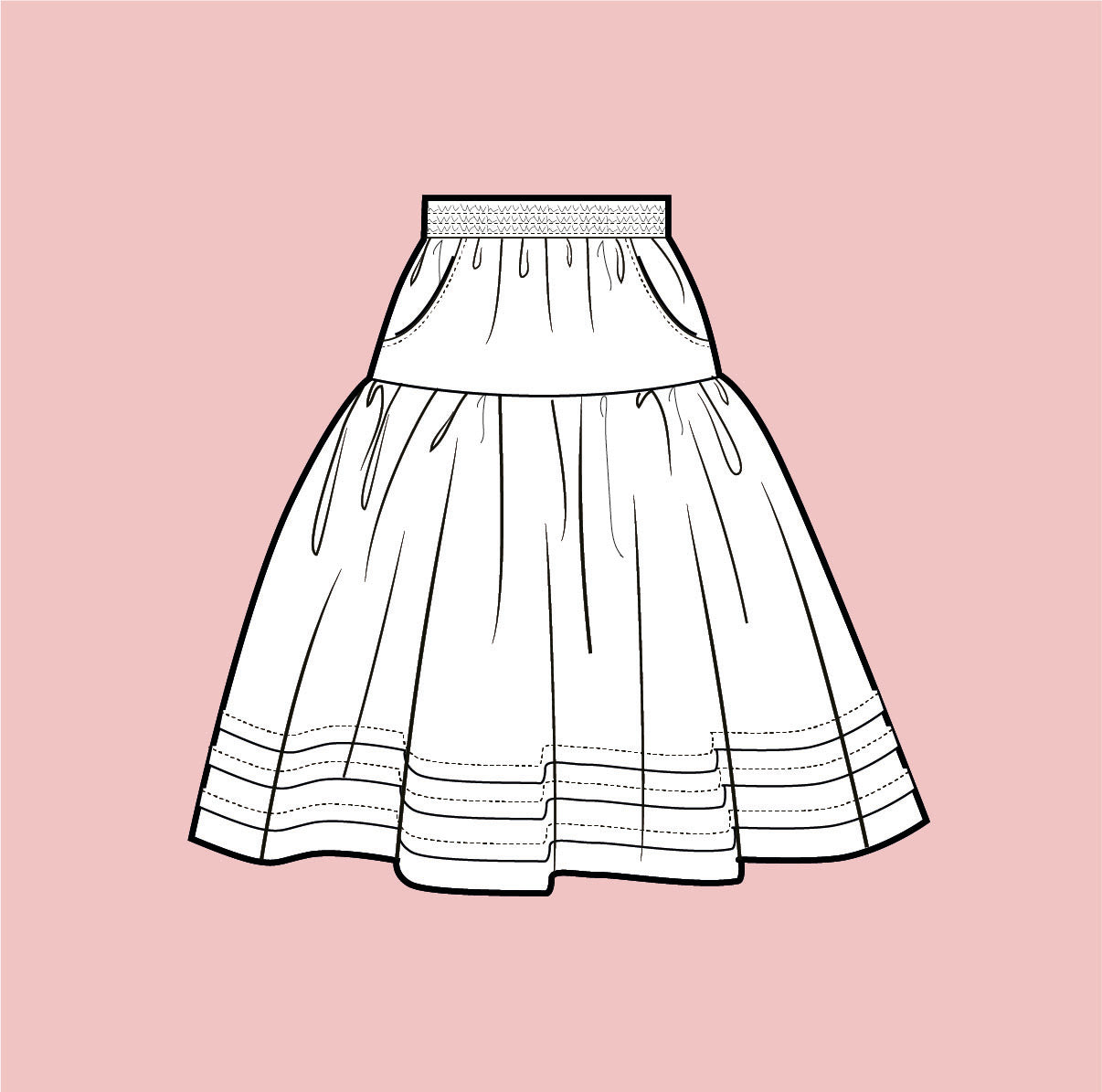The Sadie skirt