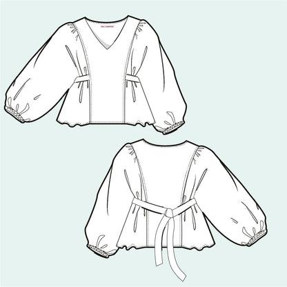 The Sandie blouse