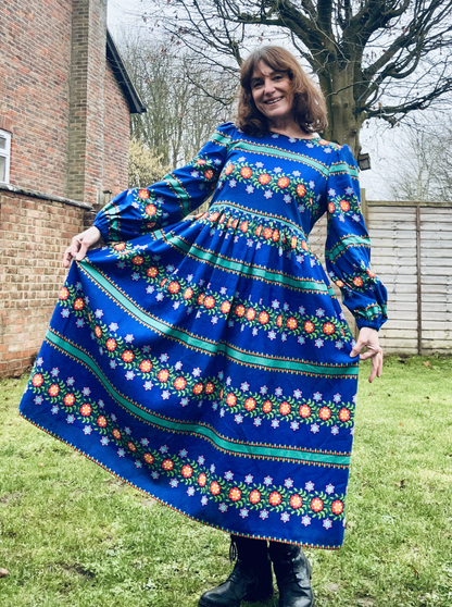 Vintage floral Jessie Dress SIZE 10-14