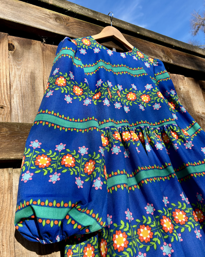 Vintage floral Jessie Dress SIZE 10-14