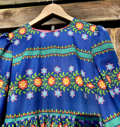 Vintage floral Jessie Dress SIZE 10-14