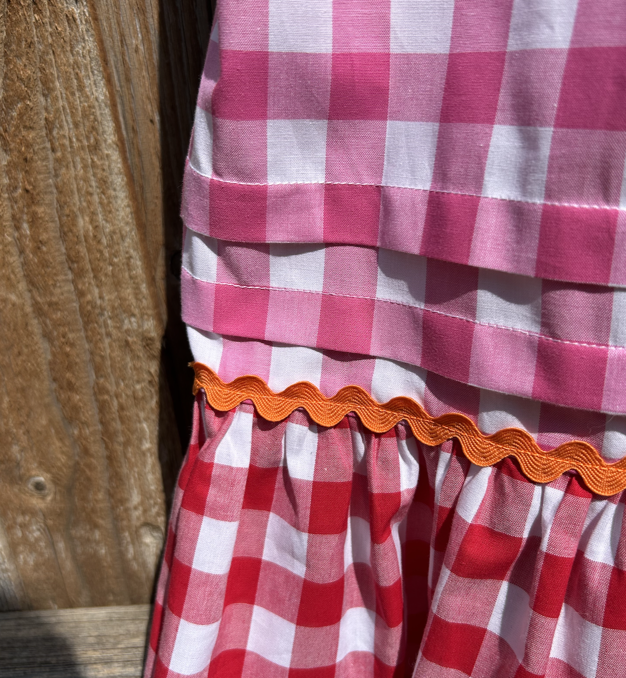 SUPER SALE gingham dress SIZE 8-12