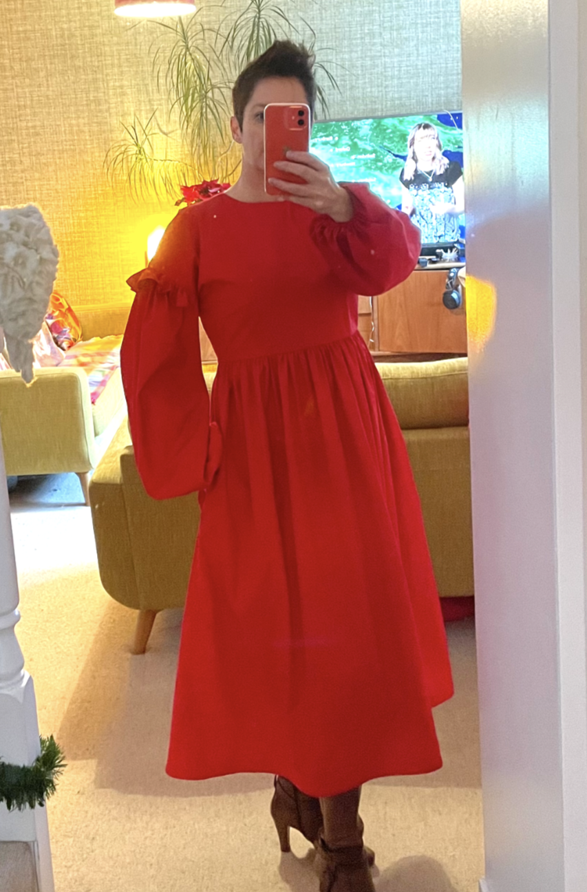 SUPER SALE Gracie frill dress SIZE 10-12