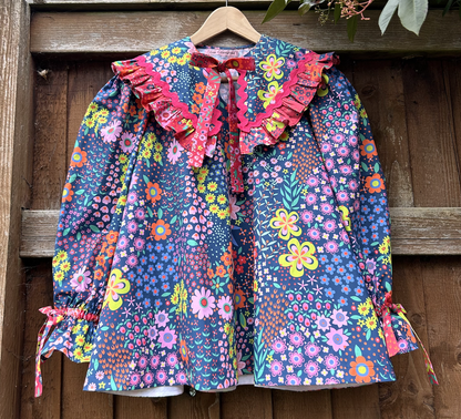 The SINDY blouse PDF digital download sizes 20-30