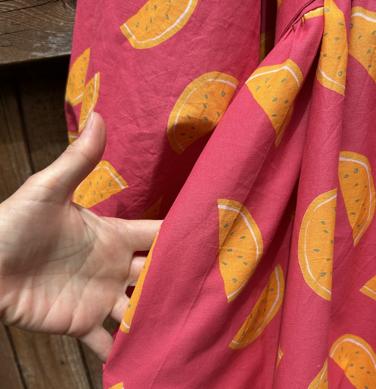 The Sandie dress paper pattern