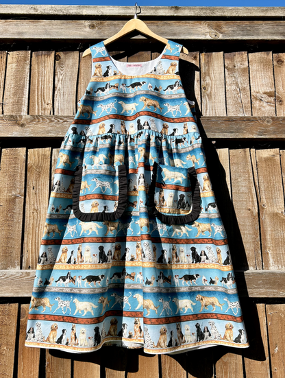 The Winnie pinny dress