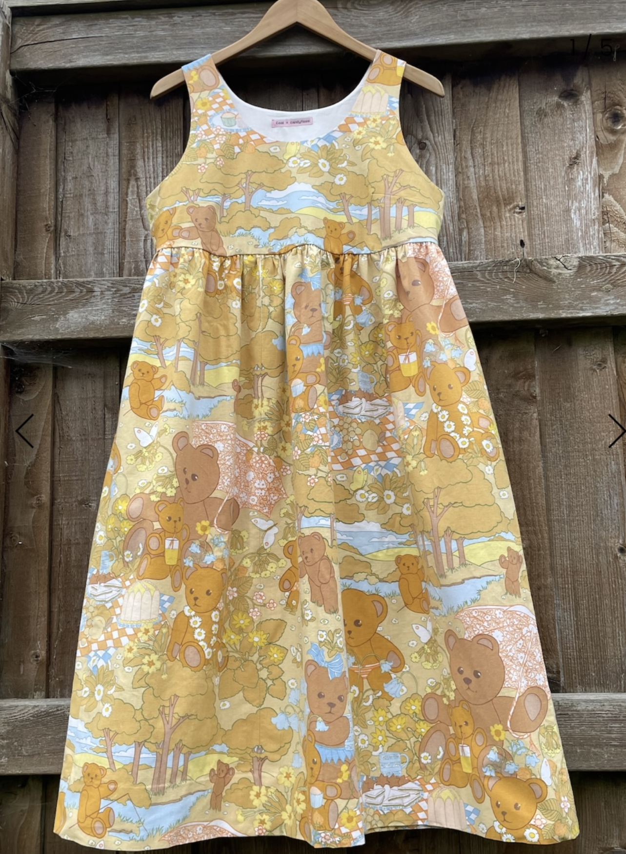 The Winnie pinny dress