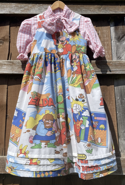 The Winnie pinny dress