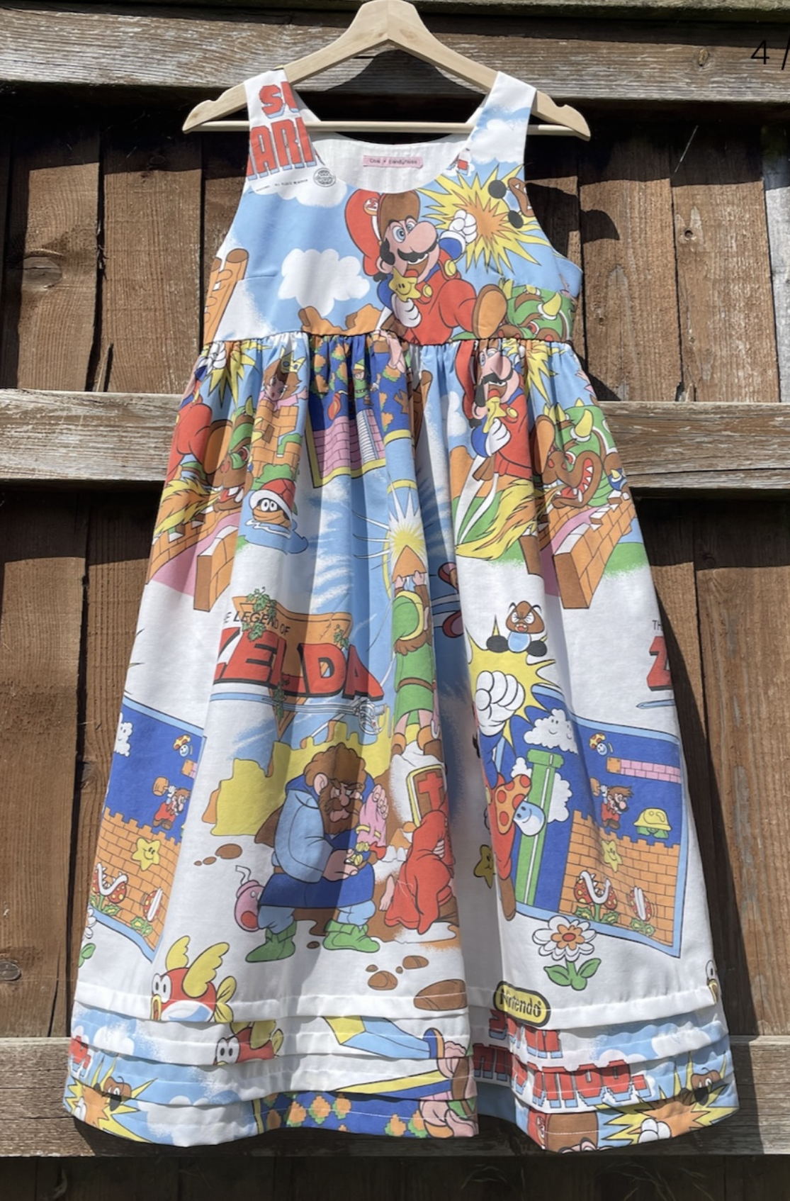 The Winnie pinny dress