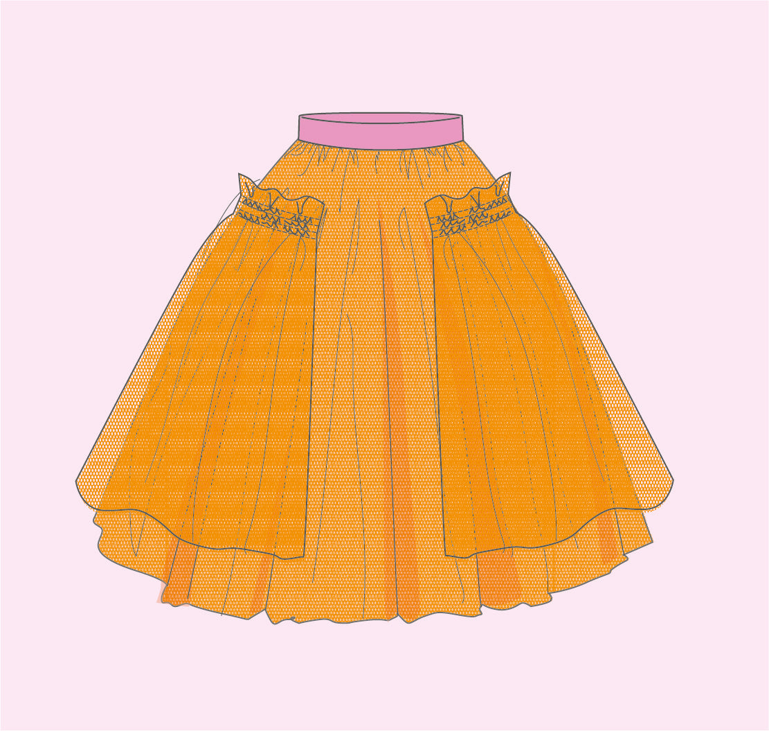 The Candyfloss skirt