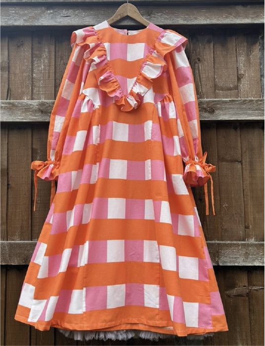 The check Polly dress SIZE 10-14